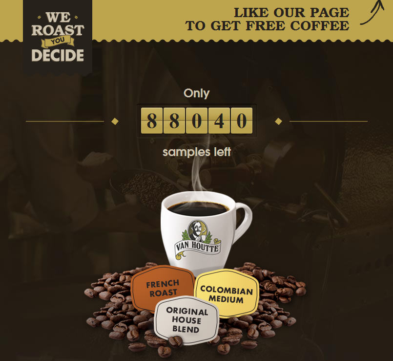 Van Houtte FREE Sample of Van Houtte K-Cup or Ground Coffee