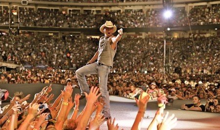 Kenny Chesney with Jake Owen and Chase Rice