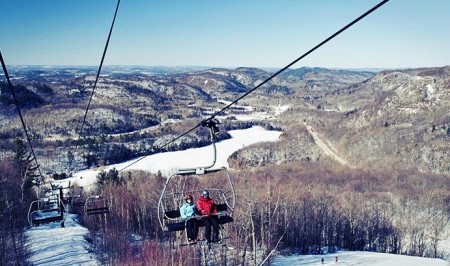 Mont Ste-Marie Mountain